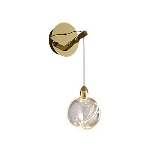 Бра DELIGHT COLLECTION COLVIN MT9176-1WB titanium gold