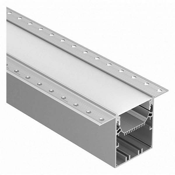 Профиль для ленты LED врезной FANTOM 70x110мм без рассеивателя (2м) 27161 ARLIGHT