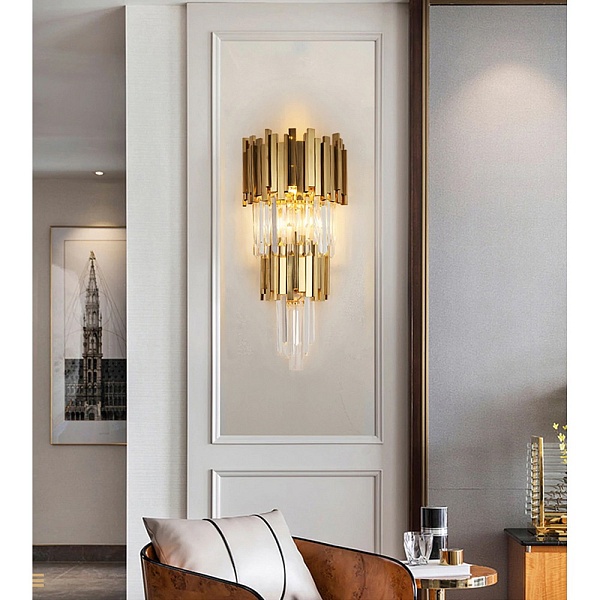 Бра DELIGHT COLLECTION BARCLAY 8005W/S gold