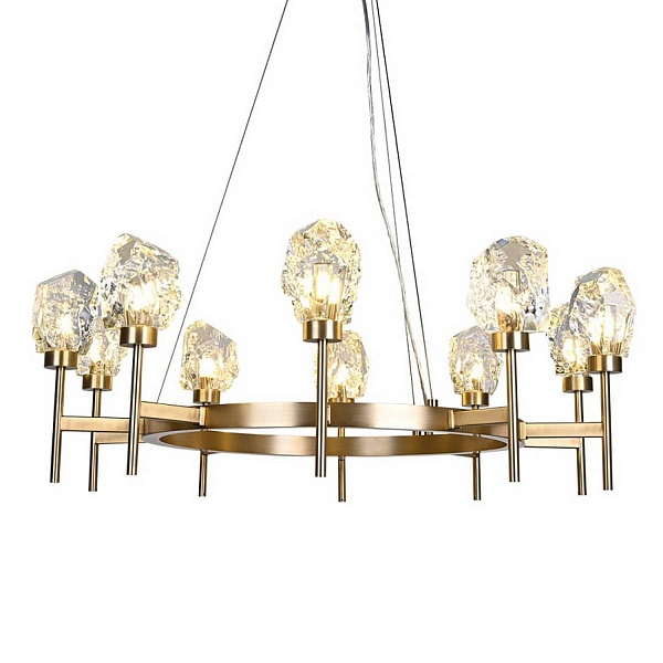 Люстра подвесная DELIGHT COLLECTION BRCH9162 BRCH9162-10 antique brass