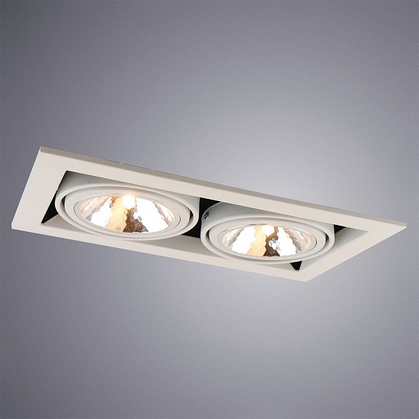 Светильник встраиваемый ARTE LAMP Cardani Semplice A5949PL-2WH