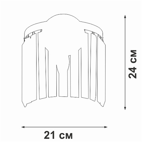 Бра VITALUCE  V5151-9/1A