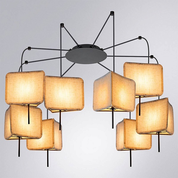 Люстра подвесная ARTE LAMP TRIXIE A7084SP-8BK
