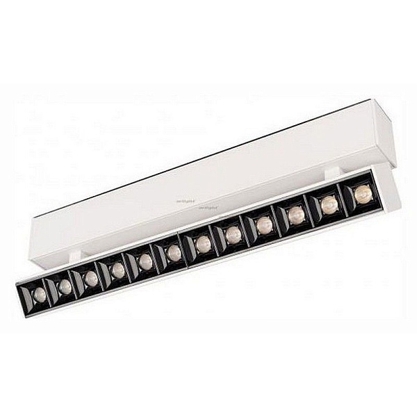 Трековый светильник магнитный ARLIGHT MAG-LASER-FOLD-45-S320-12W DAY4000 (WH, 15 DEG, 24V) 026973