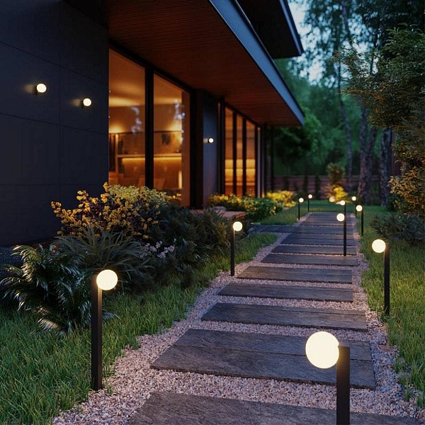 Светильник уличный столб низкий ODEON LIGHT NATURE 7124/1G