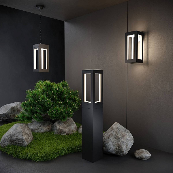 Светильник уличный настенный ELEKTROSTANDARD FRAME 1527 TECHNO LED черный a051855