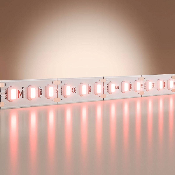 Лента LED BASE 9,6 W/m 12V IP20 2835/120 Red (красный) 8mm (5м) 201171 MAYTONI