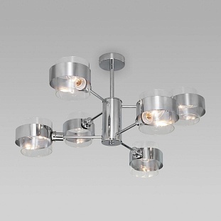 Люстра потолочная EUROSVET ARCADA 70127/6 хром