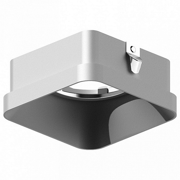 Рамка AMBRELLA LIGHT DIY SPOT 1 N7703 SSL серебро песок 70*70*H35mm Out10mm MR16