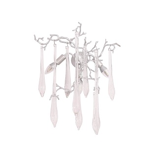 Бра CRYSTAL LUX REINA REINA AP3 SILVER PATINA