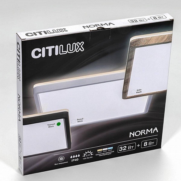 Светильник потолочный CITILUX NORMA CL748K301