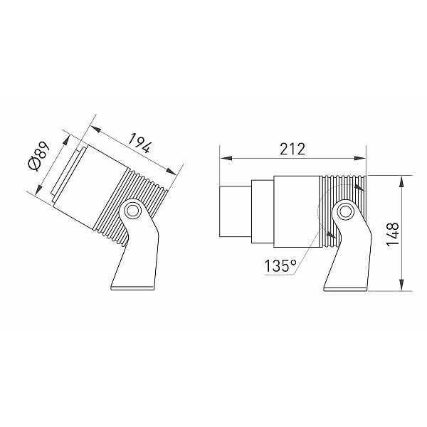 Прожектор ландшафтный ARLIGHT RAY 31319