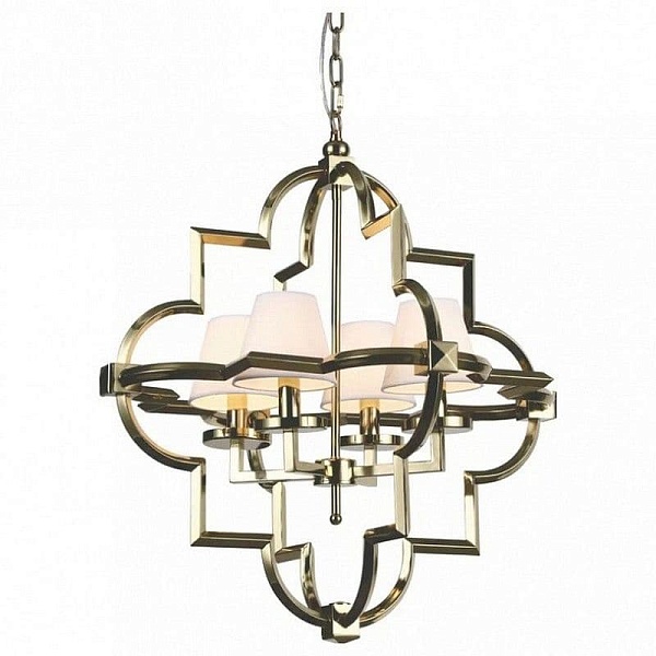 Люстра подвесная DELIGHT COLLECTION MANDEVILLE KM0728P-4M gold