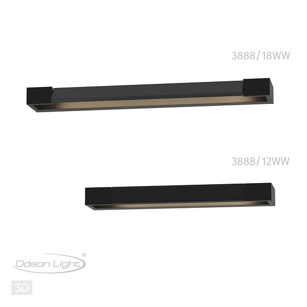 Подсветка для зеркал ODEON LIGHT ARNO 3888/12WB