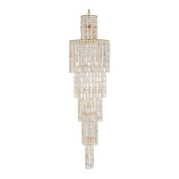 Люстра-каскад ARTI LAMPADARI VALENCIA GOLD Valencia E 1.11.50.501 G