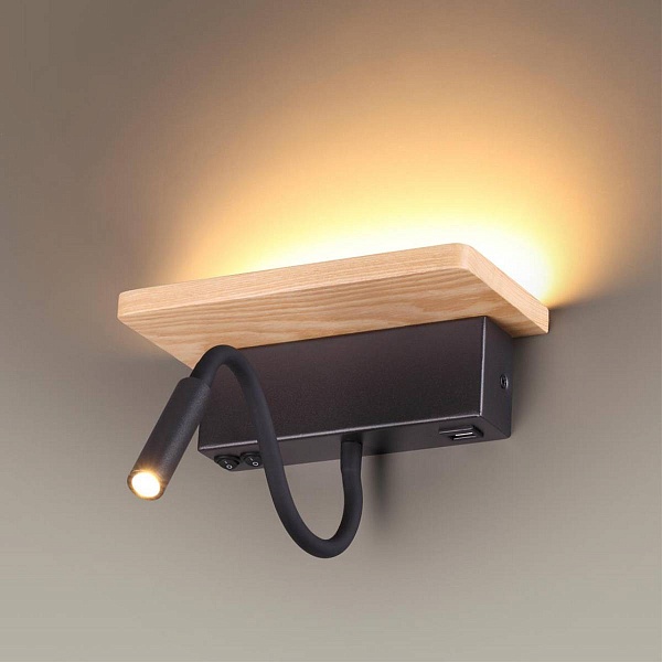 Бра ODEON LIGHT WOODY 3868/8WL