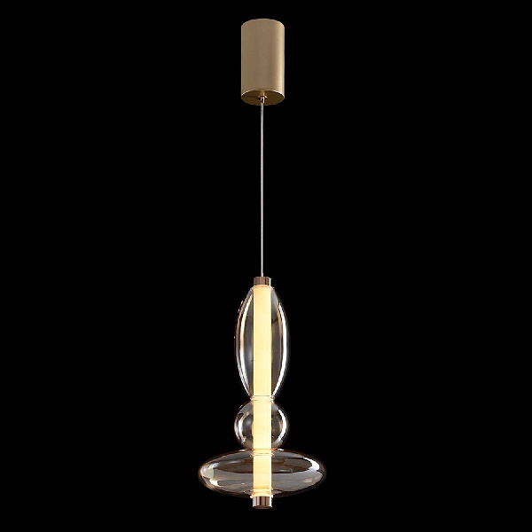 Подвес CRYSTAL LUX QUASAR QUASAR SP10W LED AMBER