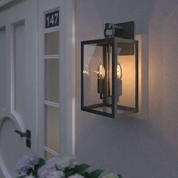 Светильник уличный настенный ELEKTROSTANDARD CANDLE Candle D (35150/D) чёрный