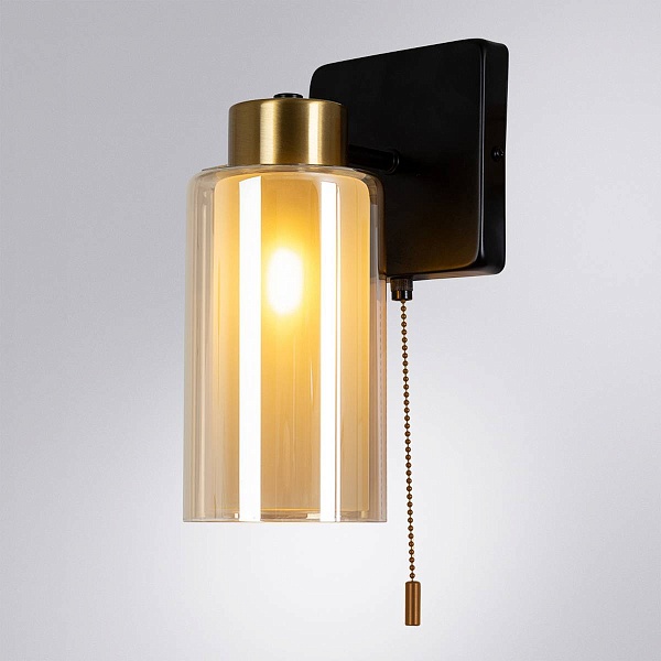 Бра ARTE LAMP LEO A7027AP-1BK