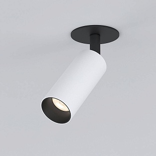 Светильник встраиваемый ELEKTROSTANDARD DIFFE Diffe белый/черный 8W 4200K (25039/LED)