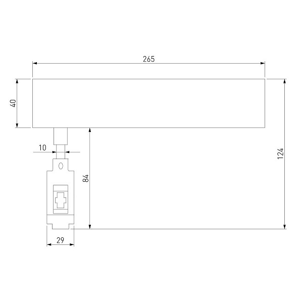 Токоподвод ELEKTROSTANDARD ESTHETIC MAGNETIC 85140/00 a065432