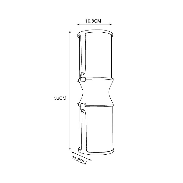 Светильник уличный настенный ARTE LAMP MINCHIR A8306AL-2BK
