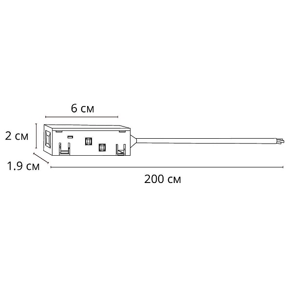 Токоподвод ARTE LAMP LINEA-ACCESSORIES A482233