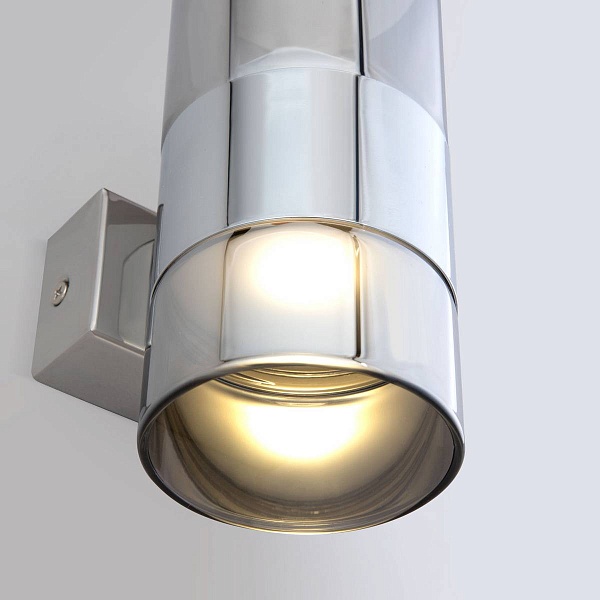 Бра EUROSVET WATFORD 40021/1 LED хром/дымчатый a062091