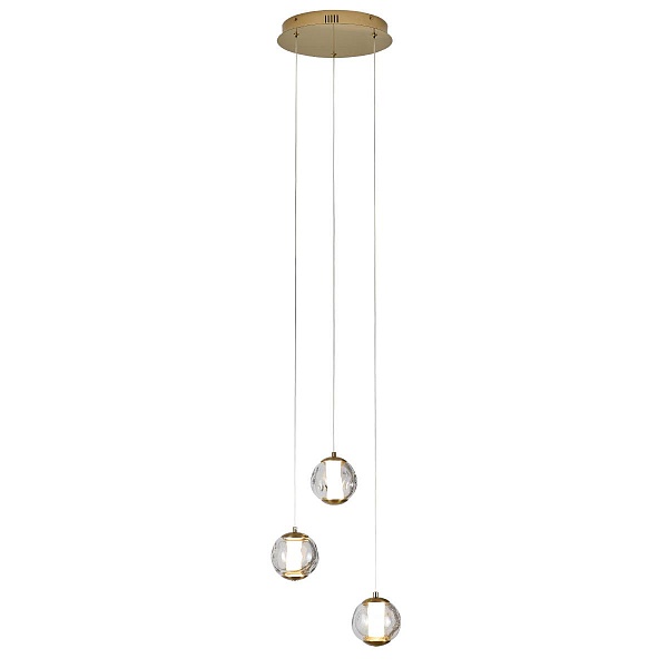 Подвес DELIGHT COLLECTION OD2437 OD2437-3 gold/clear