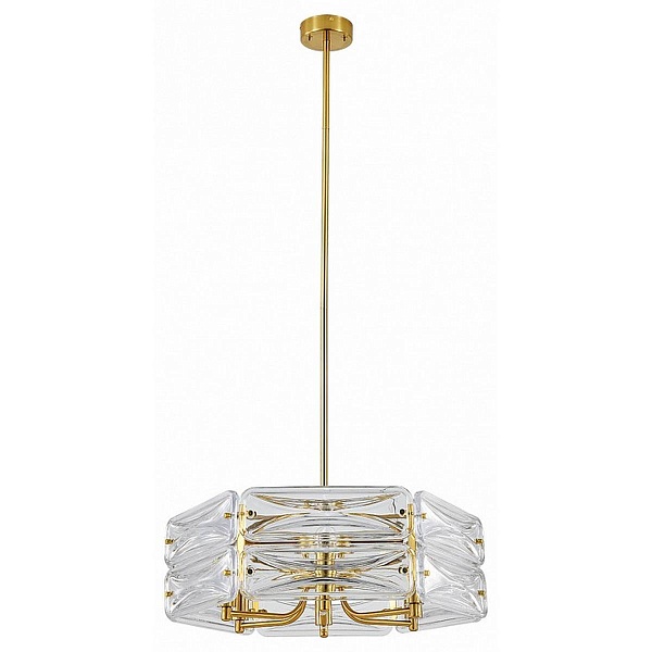 Люстра подвесная INDIGO ZAFFIRO 12046/6P Brass