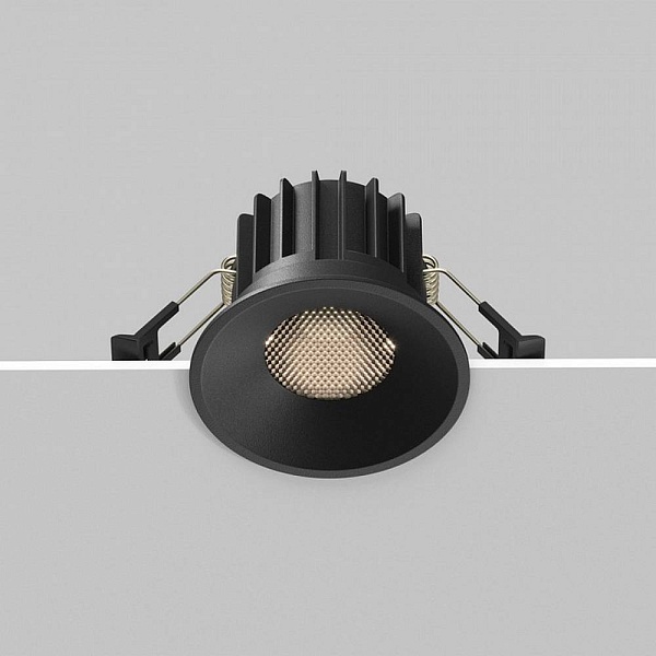 Светильник встраиваемый MAYTONI ROUND DL058-12W-DTW-B
