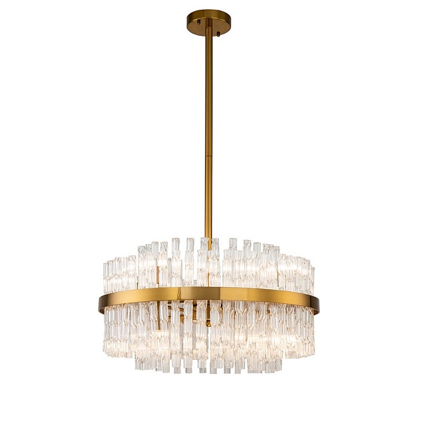 Люстра подвесная DELIGHT COLLECTION KG0907P KG0907P-8A brass