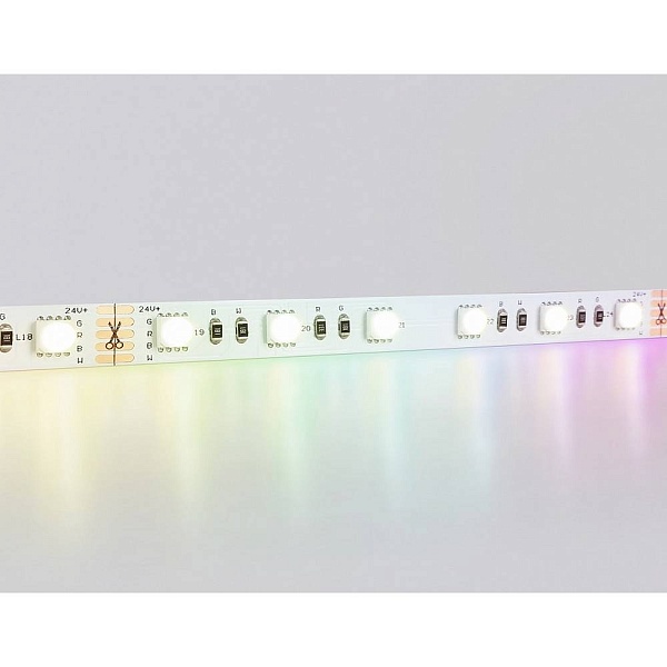 Лента LED 10 W/m 24V IP20 5050/60 RGB+3000K 10mm (5м) GS4401 AMBRELLA LIGHT