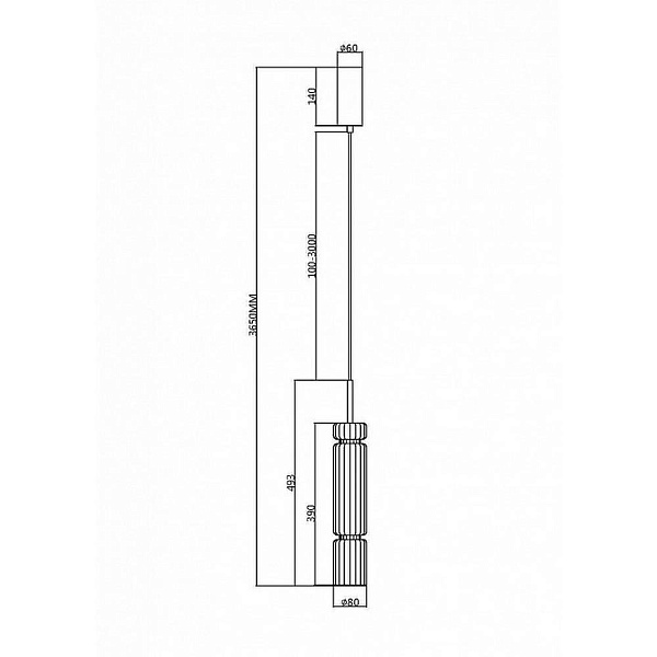 Подвес MAYTONI ORDO MOD272PL-L12B3K1