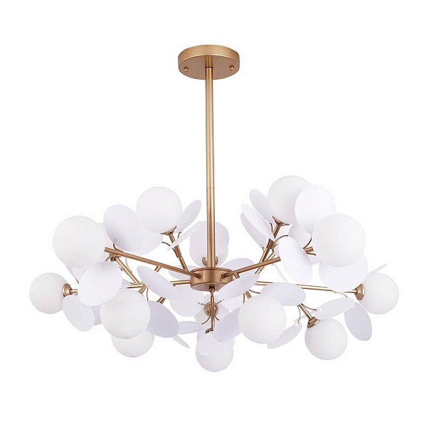 Люстра подвесная ARTE LAMP PEACOCK A1369SP-15SG
