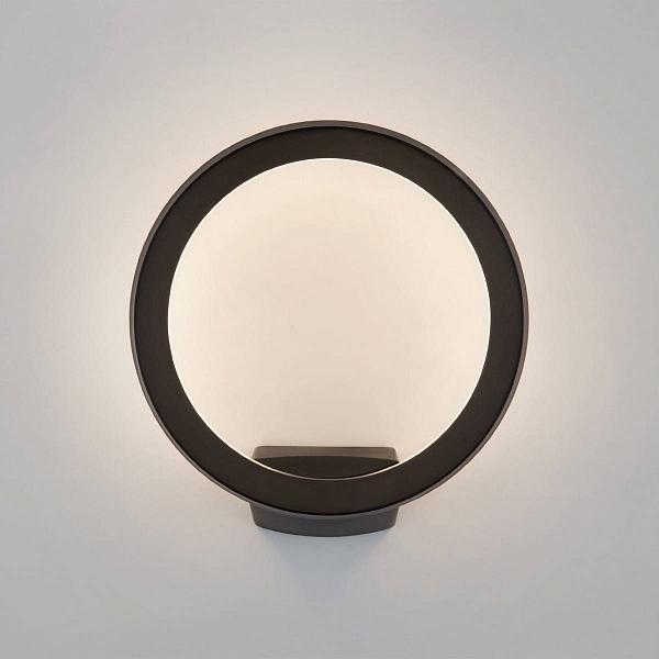 Светильник уличный настенный ELEKTROSTANDARD RING 1710 TECHNO LED черный a054933