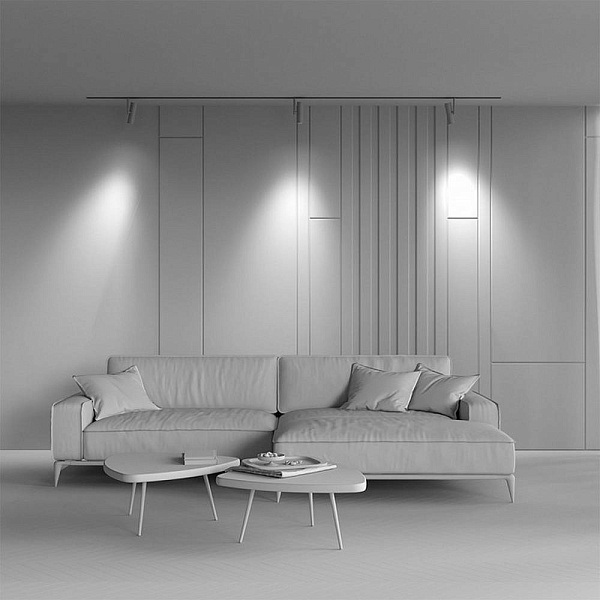 Трековый светильник MAYTONI ELTI TR005-4-12W-DS-BBS