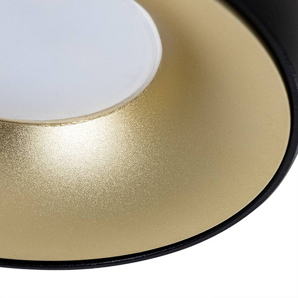 Светильник встраиваемый ARTE LAMP HEZE A6666PL-1BK