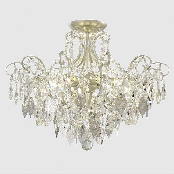 Люстра потолочная CRYSTAL LUX ESMIRALDA ESMIRALDA PL6 SILVER