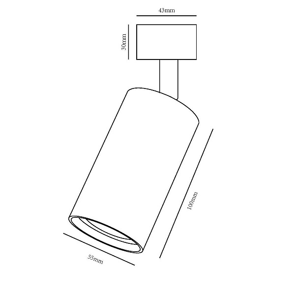Трековый светильник ARTE LAMP RIDGE A1518PL-1BK