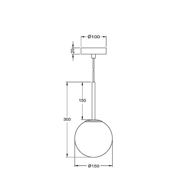 Подвес MAYTONI BASIC FORM MOD321PL-01W