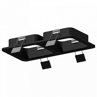 Светильник встраиваемый AMBRELLA LIGHT DIY SPOT 1 C7906 SBK черный песок 180*90*H32mm MR16 GU5.3