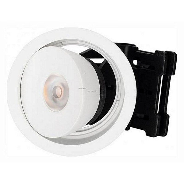 Светильник встраиваемый ARLIGHT CL-SIMPLE-R78-9W WARM3000 (WH, 45 DEG) 026868