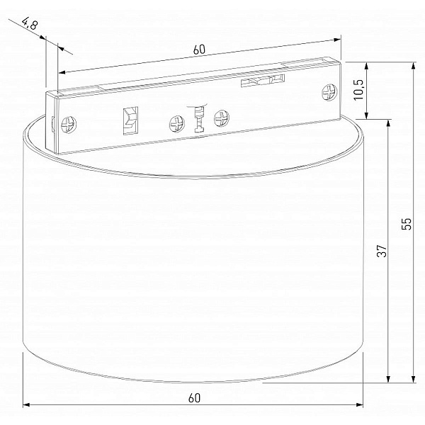 Трековый светильник ELEKTROSTANDARD MINI MAGNETIC a067278