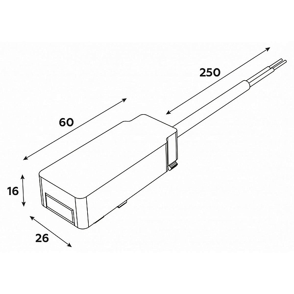 Токоподвод AMBRELLA LIGHT GV GV1261