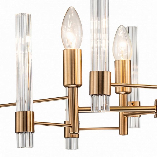 Люстра подвесная INDIGO FAVARA 11040/5P Brass