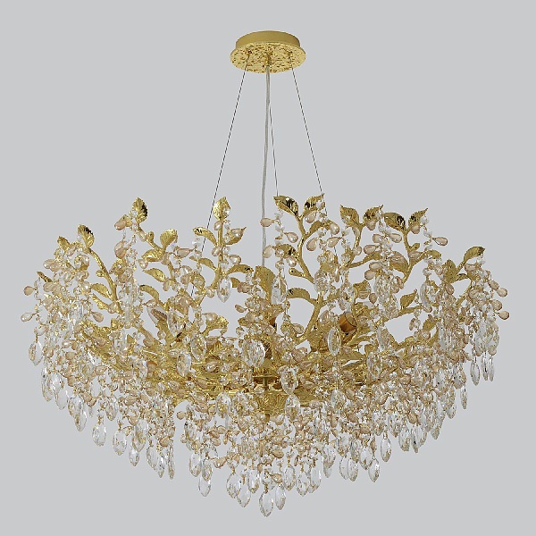 Люстра подвесная CRYSTAL LUX EDEN EDEN SP10 GOLD