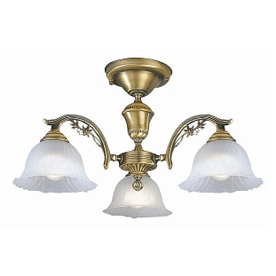 Люстра потолочная RECCAGNI ANGELO Bronze 2720 PL 2720/3