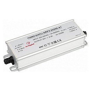 Блок питания ARLIGHT ARPV 24V 200W IP67 33092