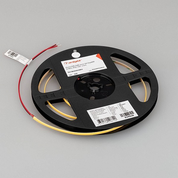 Лента LED COB-X480 4 W/m 24V IP20 COB/480 4000K 4mm (5м) 42031 ARLIGHT